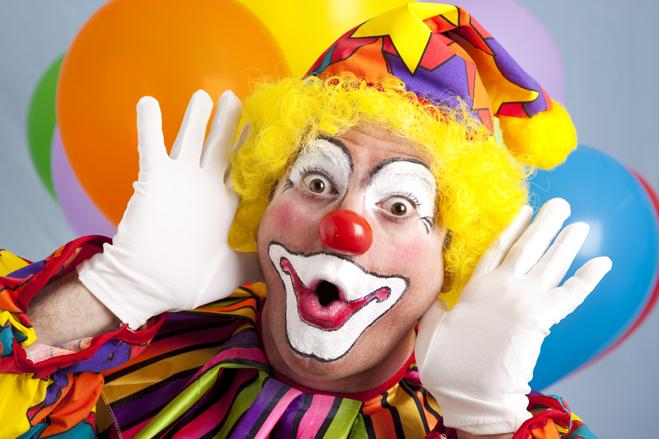 Coulrophobia –Fear of clowns