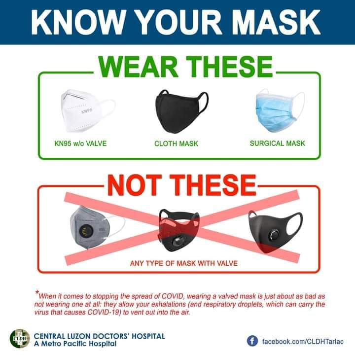 CDC does not masks with valves The Spectator